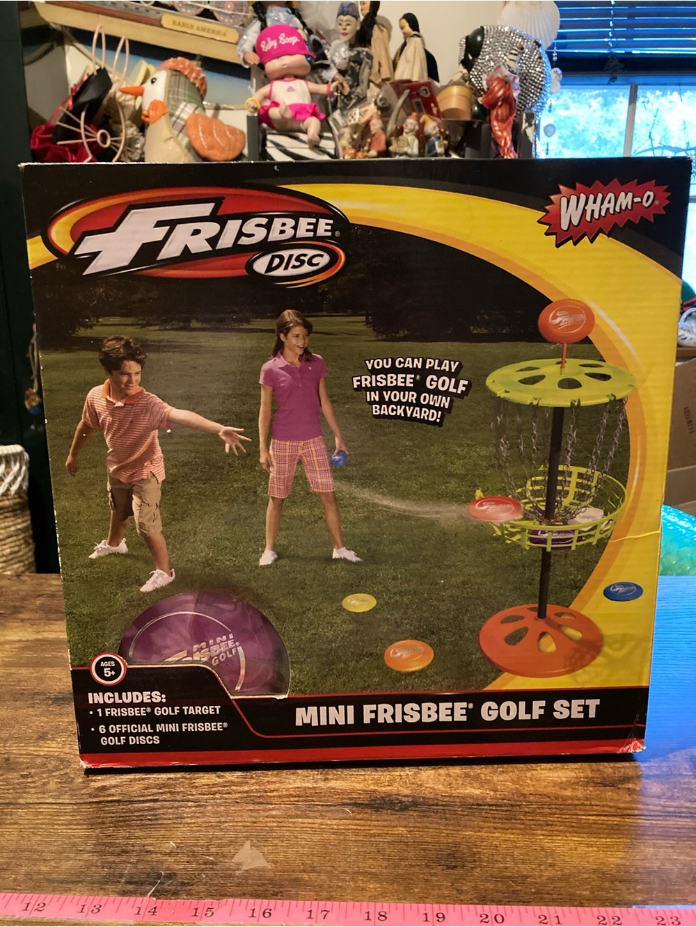 Wham-o mini frisbee golf set